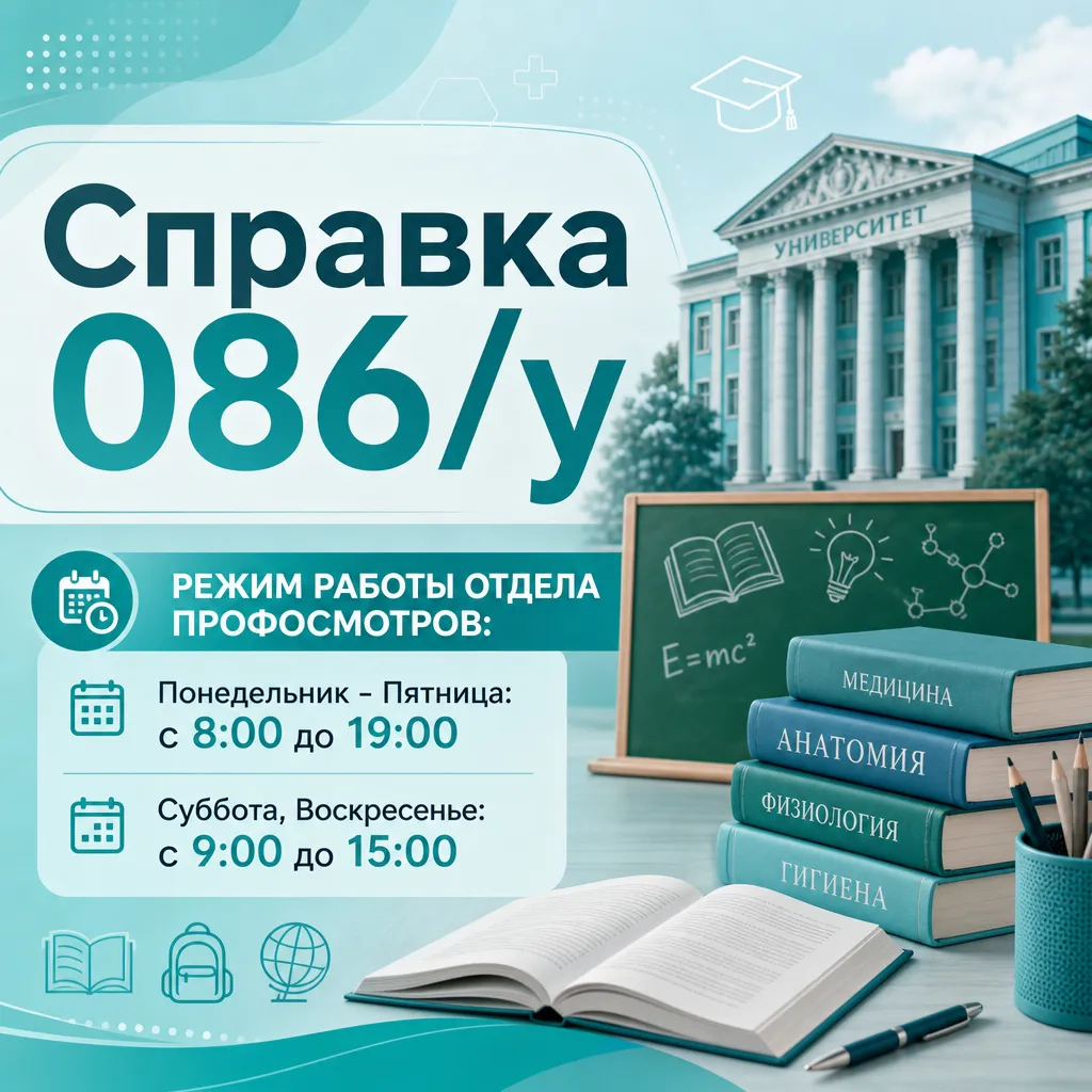 Cправка - 086/у